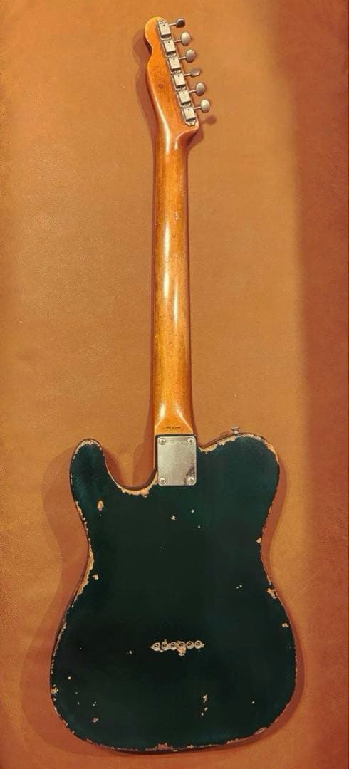 fender JAPAN テレキャスター レリック シャーウッドグリーン