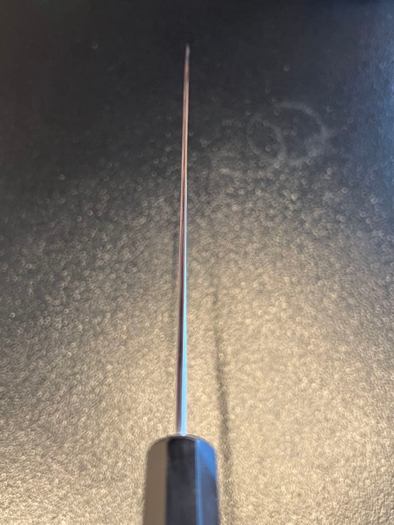 玄海正国　白一　水本焼　包丁　ふぐ引き　9寸