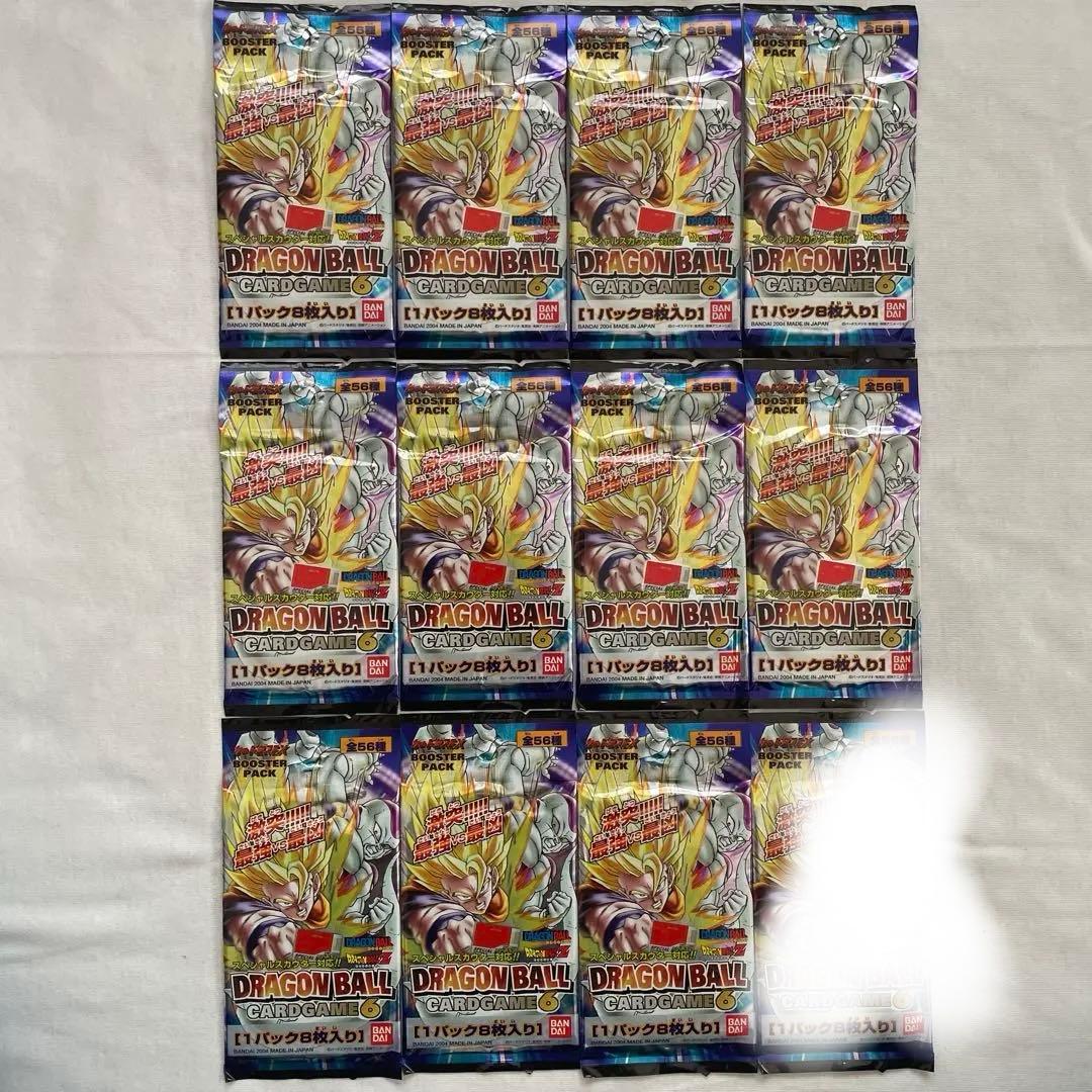 ドラゴンボールカードゲーム6 未開封11パック