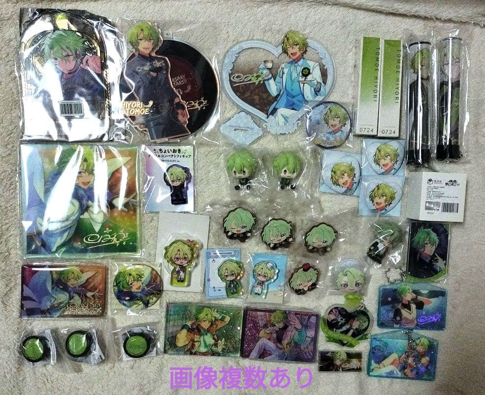 あんスタ　巴　日和　セット　缶バ　アクスタ　アクキー　中国　韓国