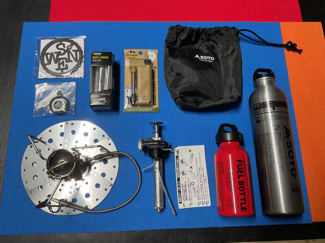 SOTO MUKAストーブ点検済み動作良好美品・新品付属品多数付きお買い得セット