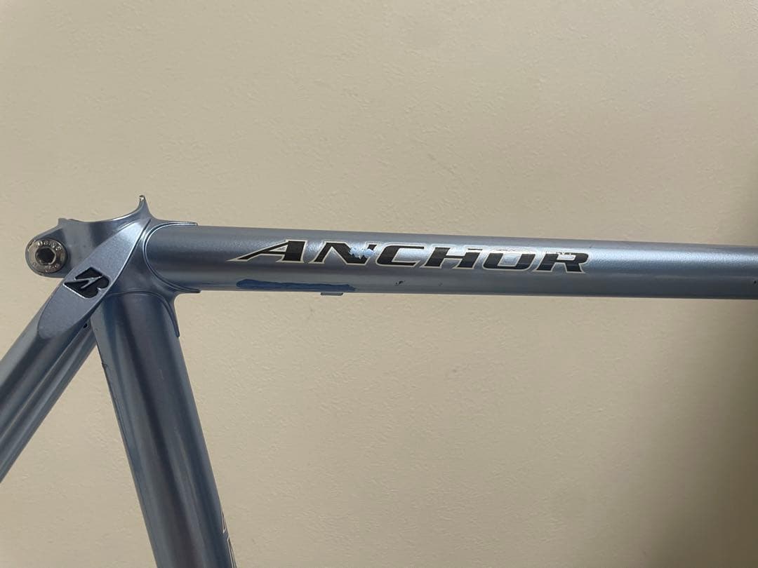 ピスト フレーム ANCHOR ブリヂストン ブレーキホール有
