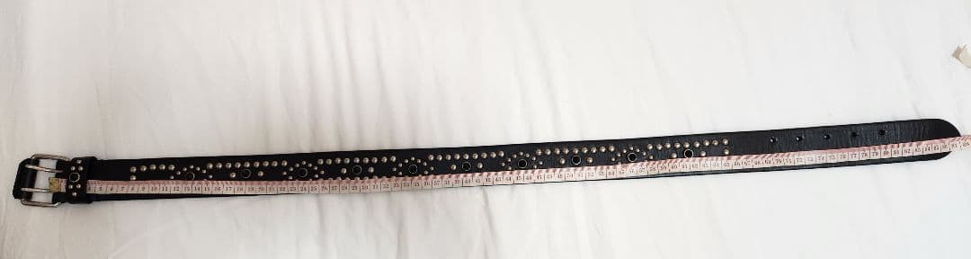 お値下げ　ポロラルフローレン　スタッズ 黒レザーベルト