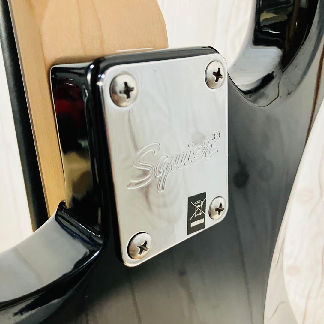 美品 Squier ストラトキャスター エレキギター Affinity 希少色