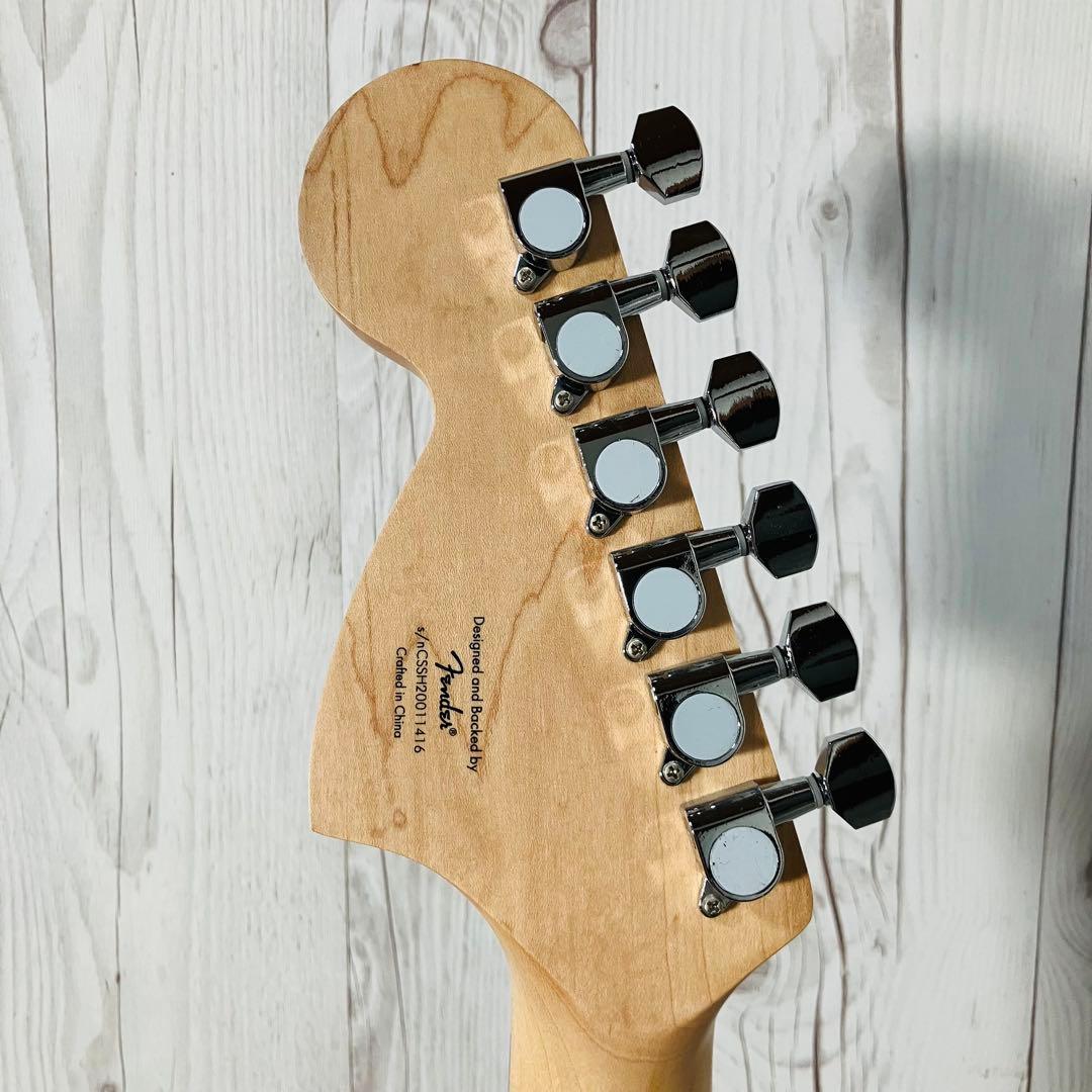 美品 Squier ストラトキャスター エレキギター Affinity 希少色