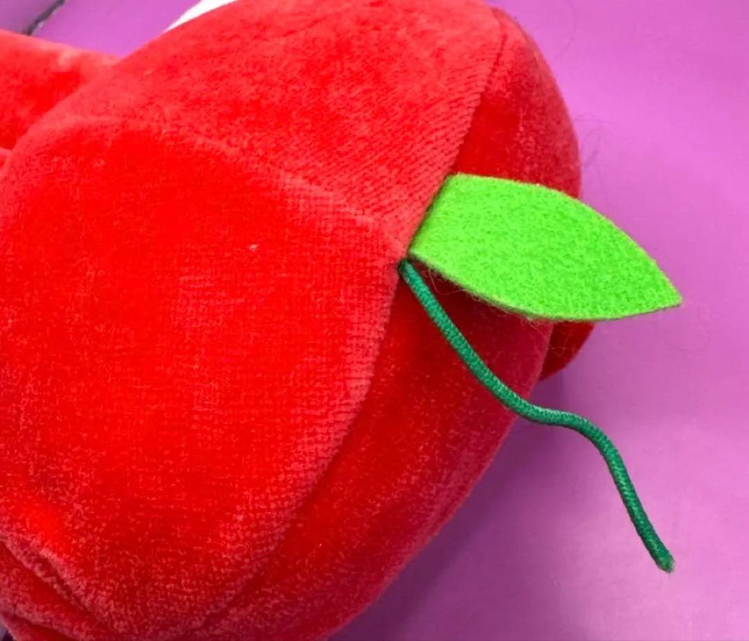 希少♡ハローキティ　りんご着ぐるみパペット人形　ぬいぐるみ　2002年