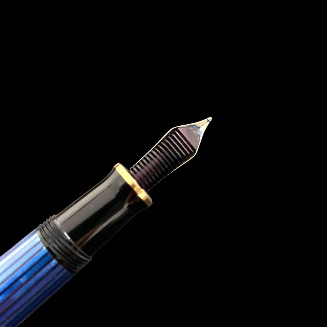 PELIKAN ペリカン スーべレーン M400 14C-585 EF 青縞