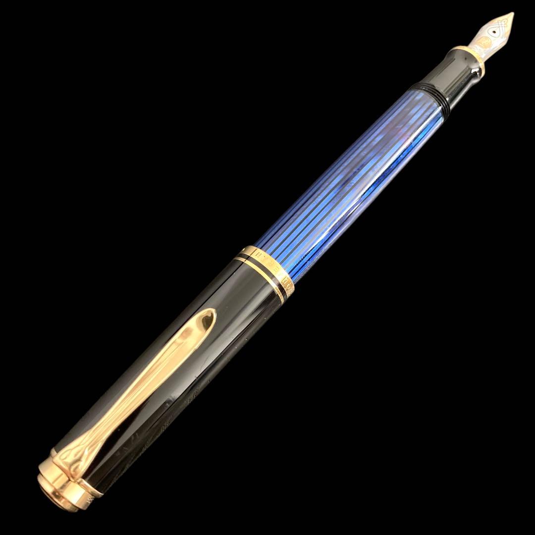 PELIKAN ペリカン スーべレーン M400 14C-585 EF 青縞