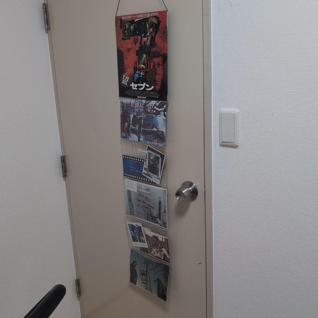 ブラットピット主演セブン レンタルビデオの店頭販促POP