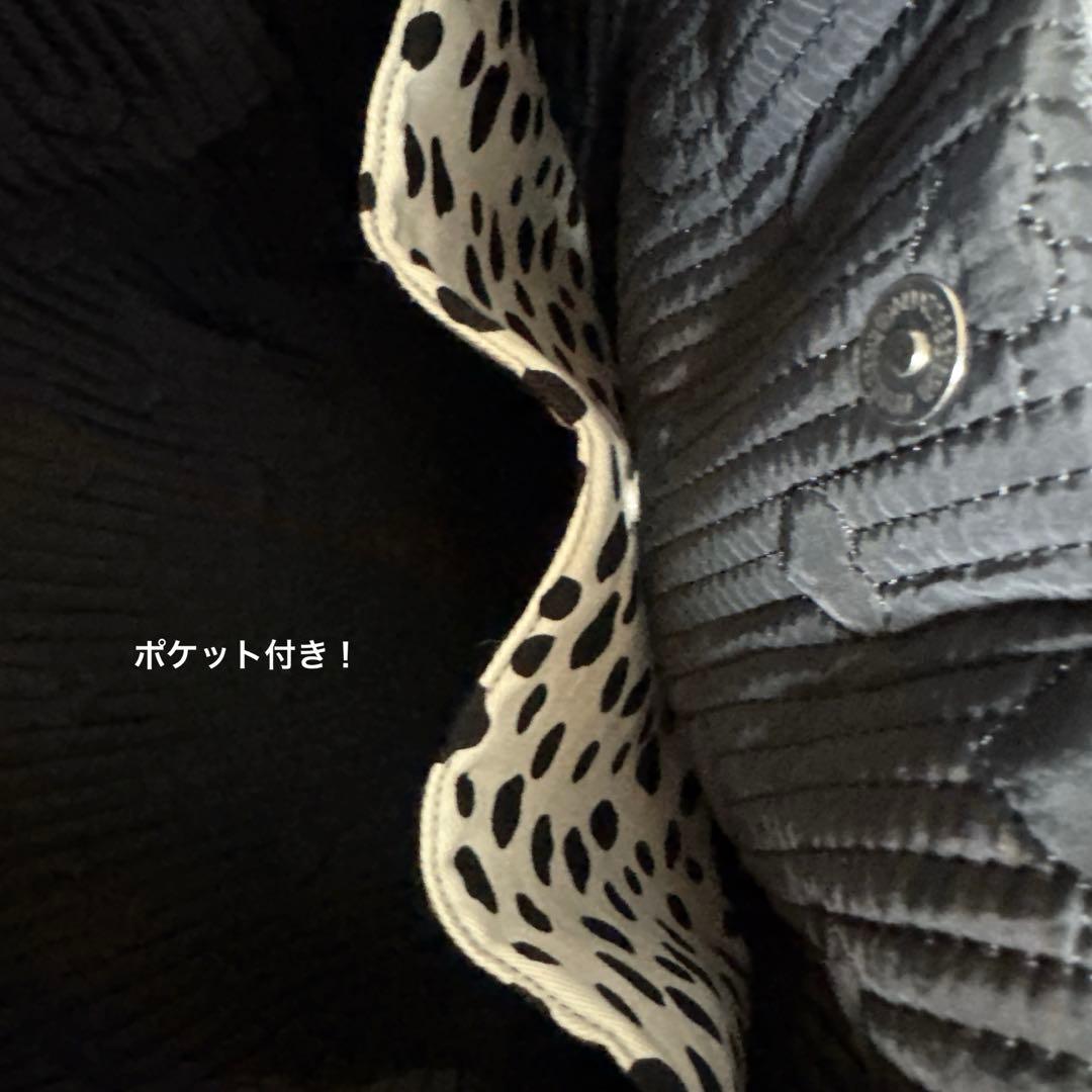 あ*き様 コヤンイサムチョン♡ミルクちゃんのモノトーンカラー！ファーフリルトート