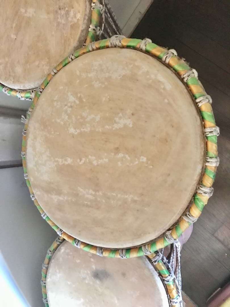 ブガラブ 3本セット 西アフリカパーカッション 本場のセネガル産 ジャンベ