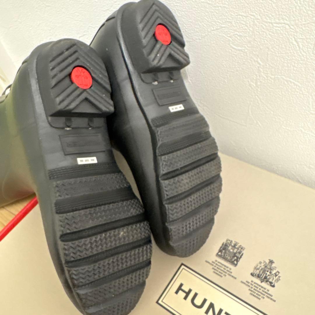 HUNTER長靴WOMENS BLACK サイズUK4 US6 EU37 未使用