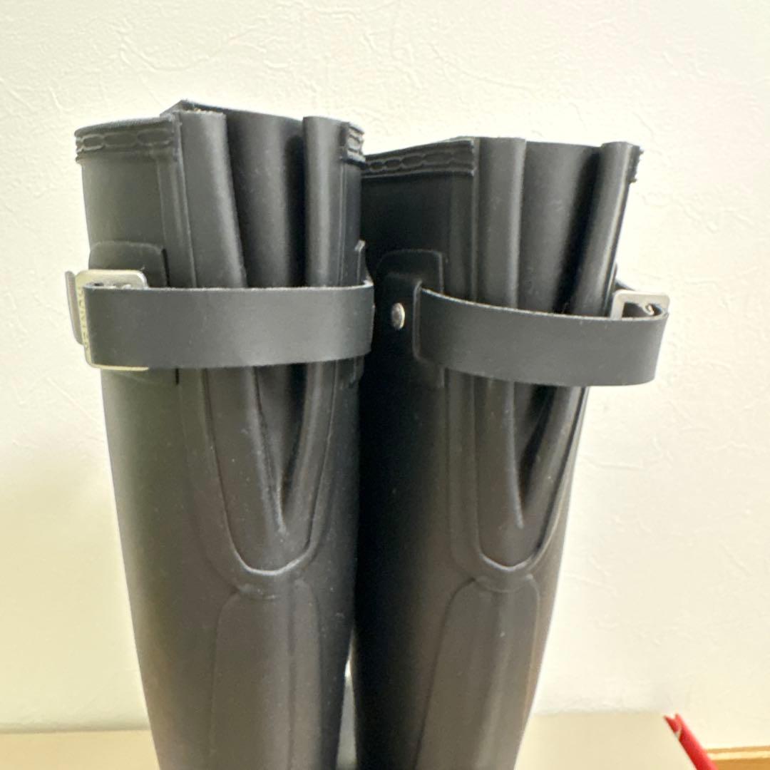 HUNTER長靴WOMENS BLACK サイズUK4 US6 EU37 未使用