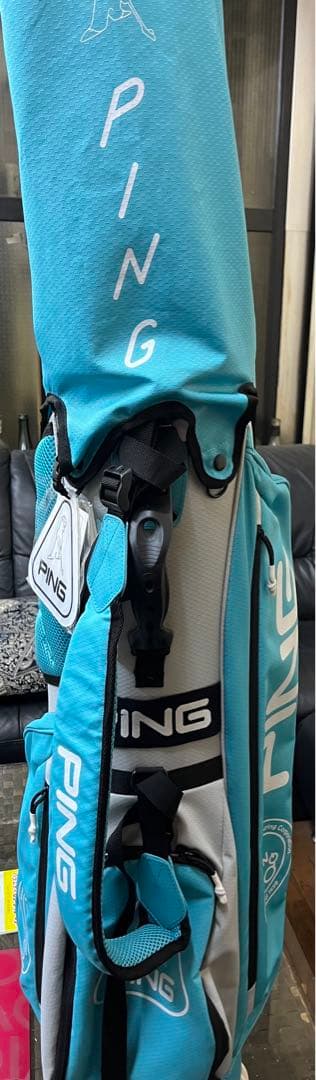 【年末SALE】PING ピン キャディーバッグ ブルー