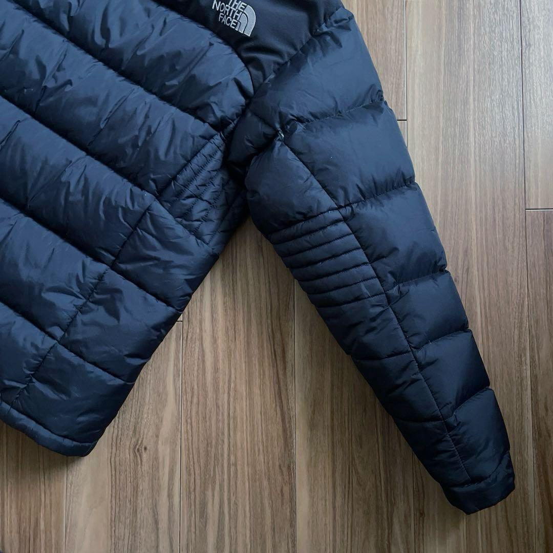 Mノースフェイス黒ブラックアイガーダウンジャケットパーカーNORTHFACE