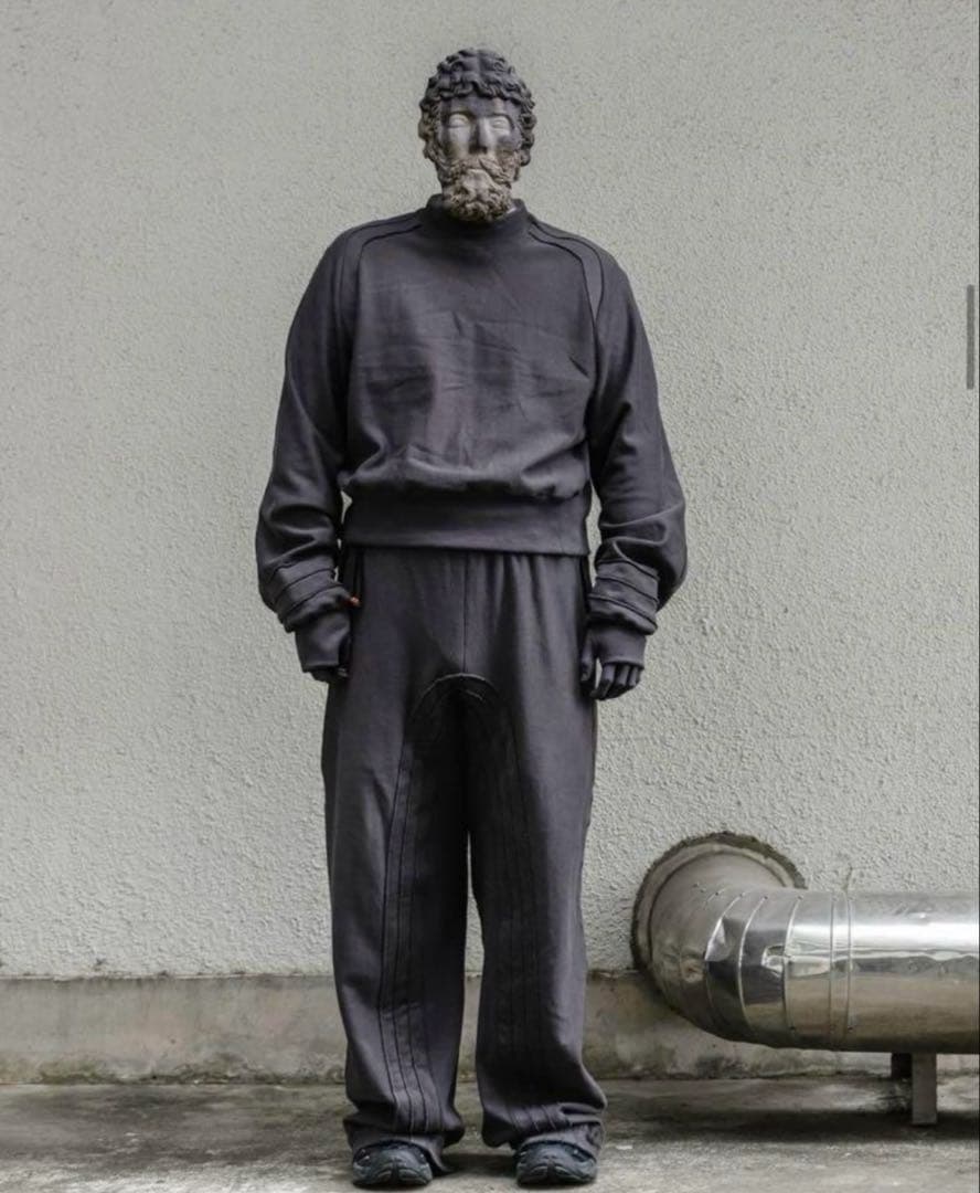 JIAN YE 24AW ORBIT TOP チャコール jianye