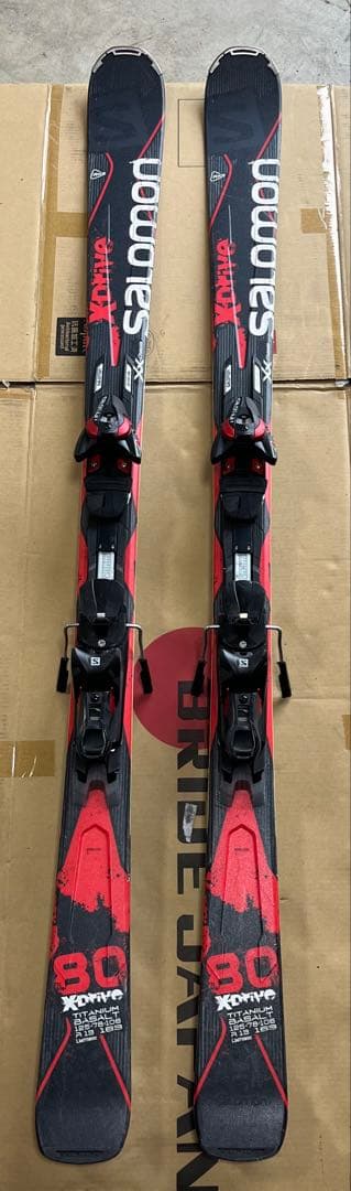 SALOMON スキー板 xdrive 中古品 163センチ