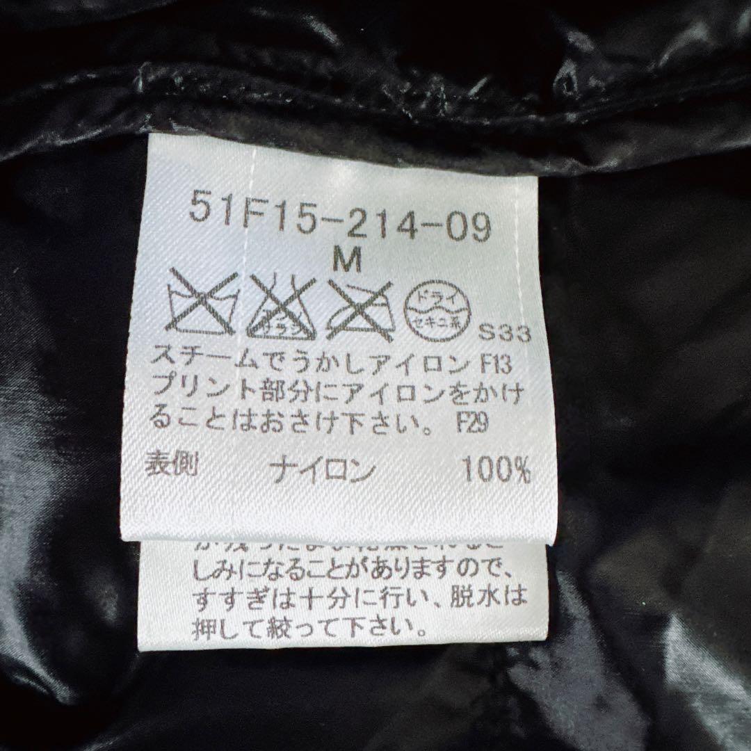 【BLACK LABEL CRESTBRIDGE】インナーダウン 黒 M 収納袋