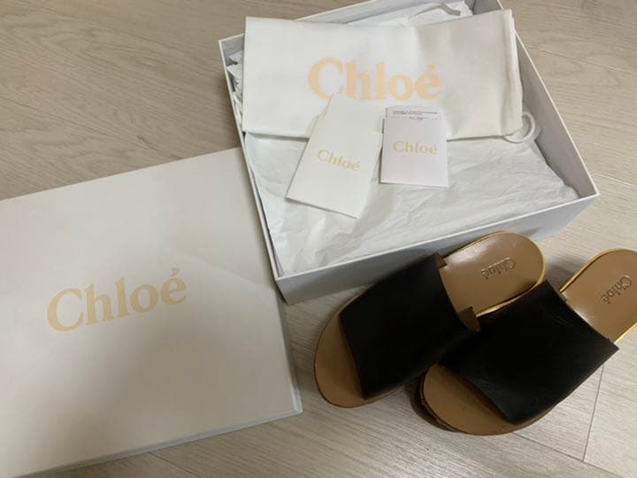 Chloe カミーユ コルクウェッジ サンダル 56179WM-001-5