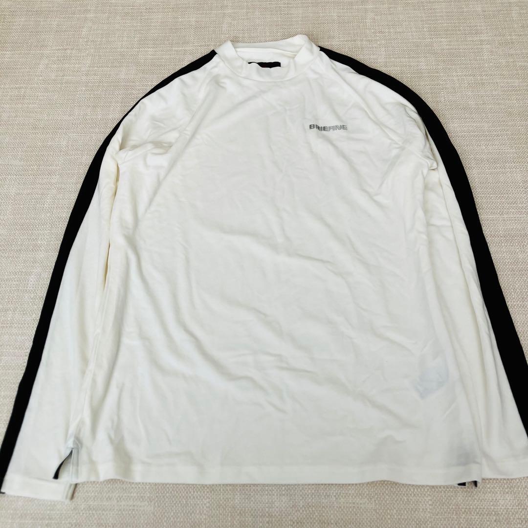 【美品】BRIEFING SUEDE LS MOCK NECK ゴルフ M
