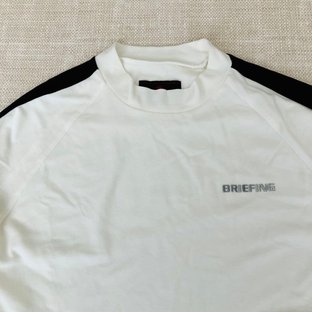 【美品】BRIEFING SUEDE LS MOCK NECK ゴルフ M