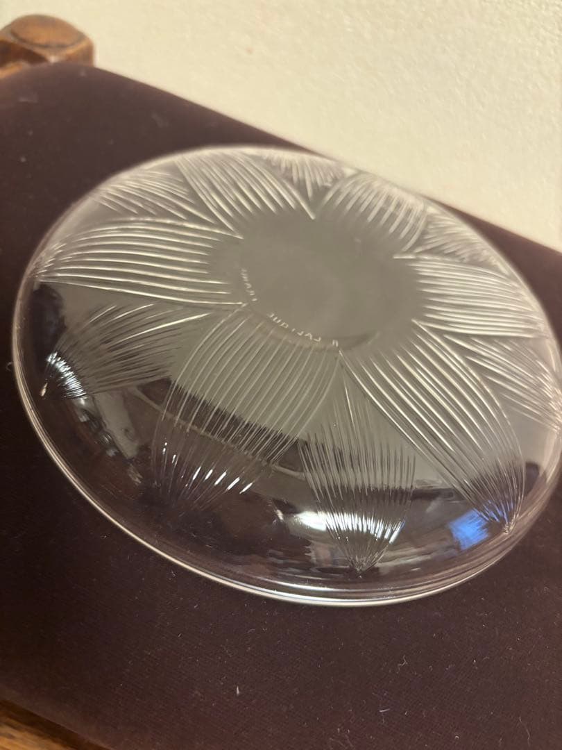 ルネ・ラリック　ロータス LOTUS 皿 , Rene-Lalique 1923