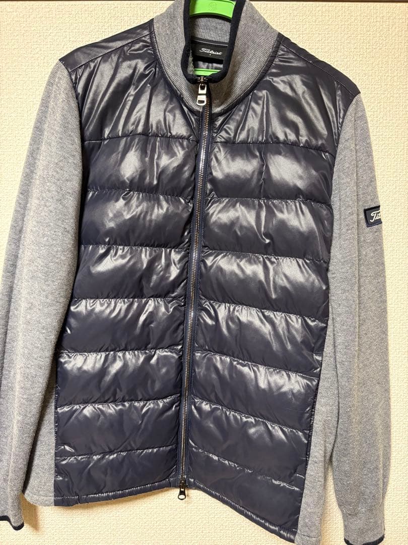 タイトリスト ストレッチ 中綿×ニットジャケット　Sサイズ