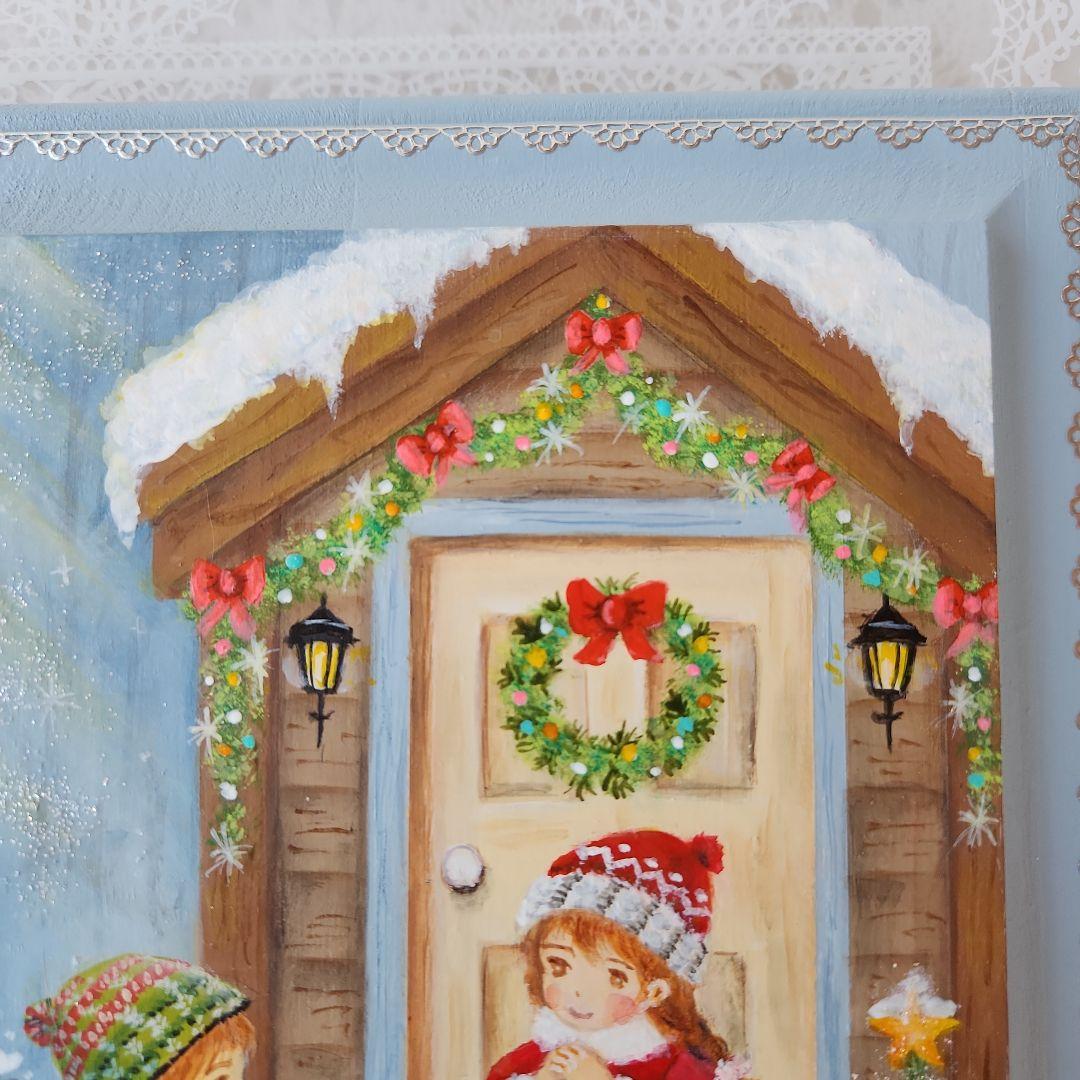 G*A様 トールペイント作品　楽しいクリスマス