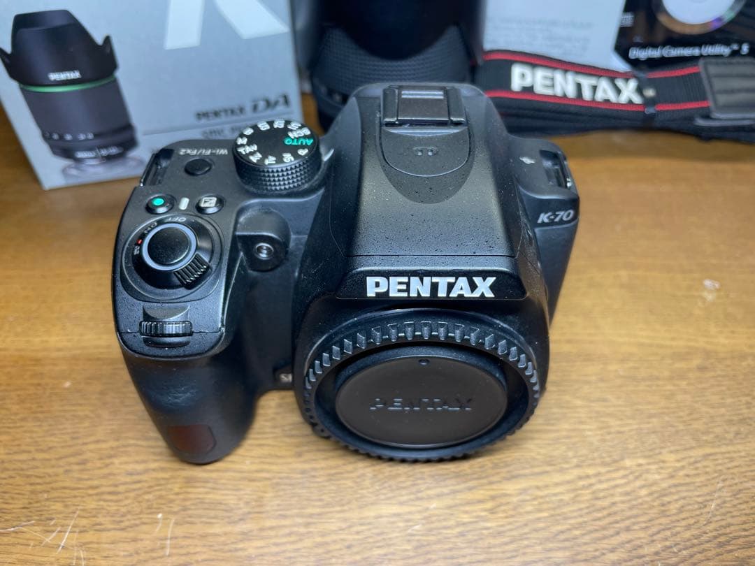 【美品】PENTAX K-70+18-135mmレンズ 対策ソレノイド交換済み