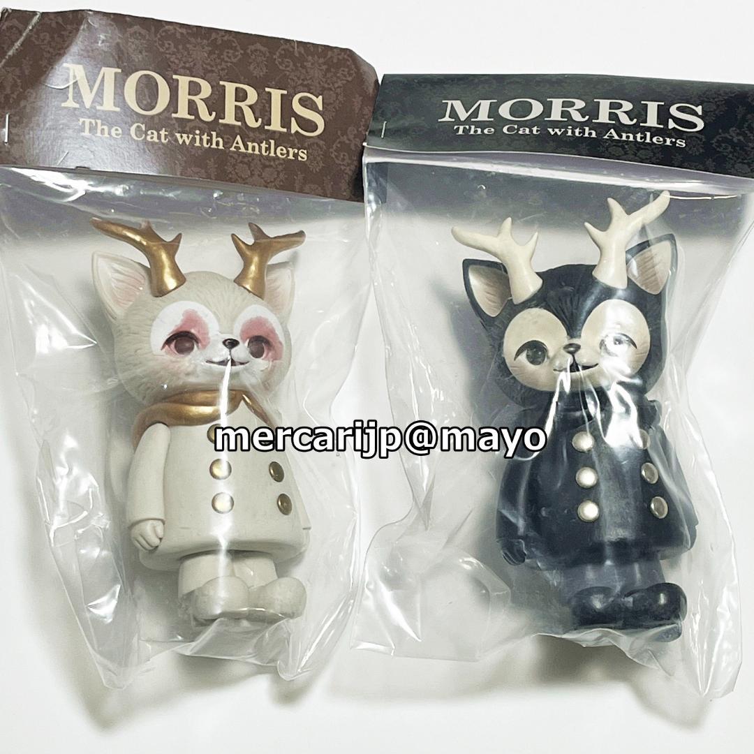 MORRIS ひなたかほりモリス つのねこ WHITE BLACK