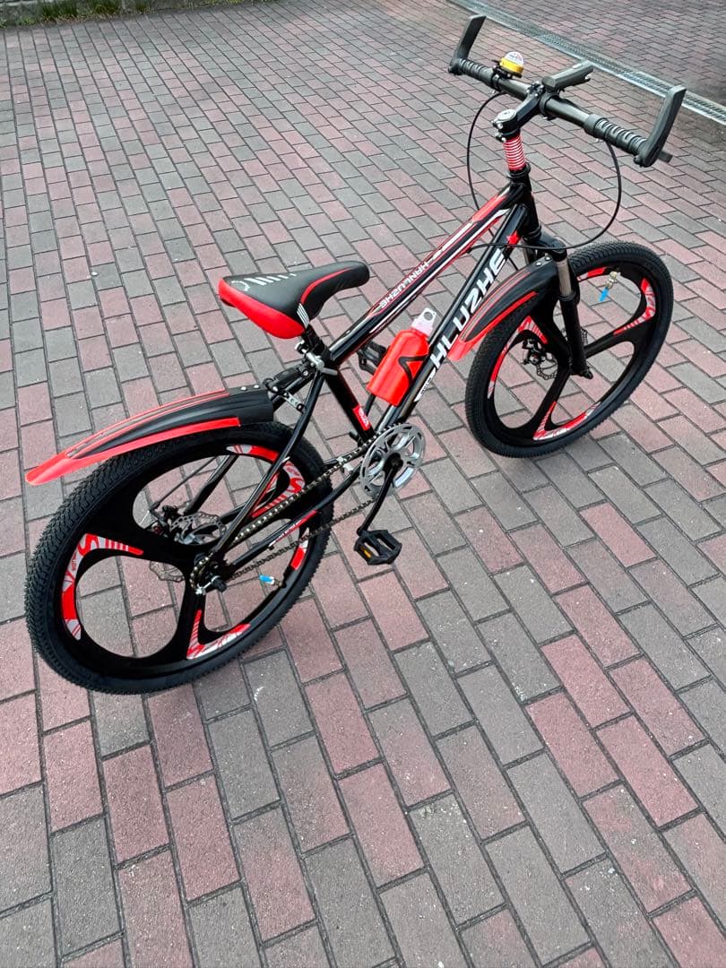 新車キッズ・サイクル(24㌅)お引き取り用ですが、→配達も可能です。