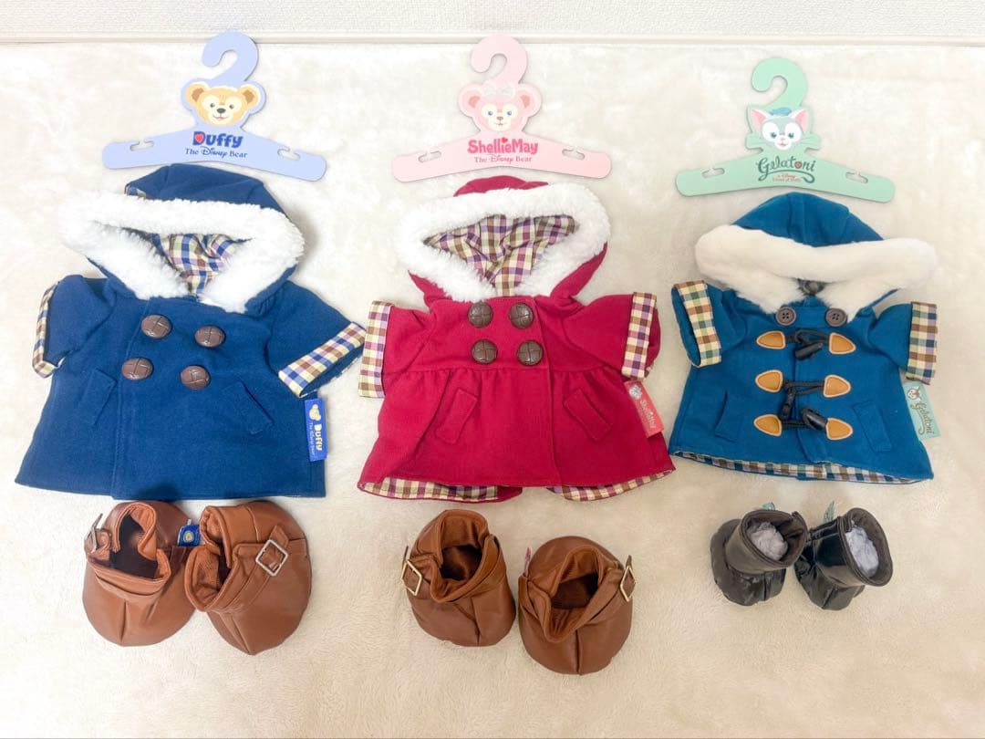 2016年　ダッフィー、シェリーメイ、ジェラトーニ　コスチューム