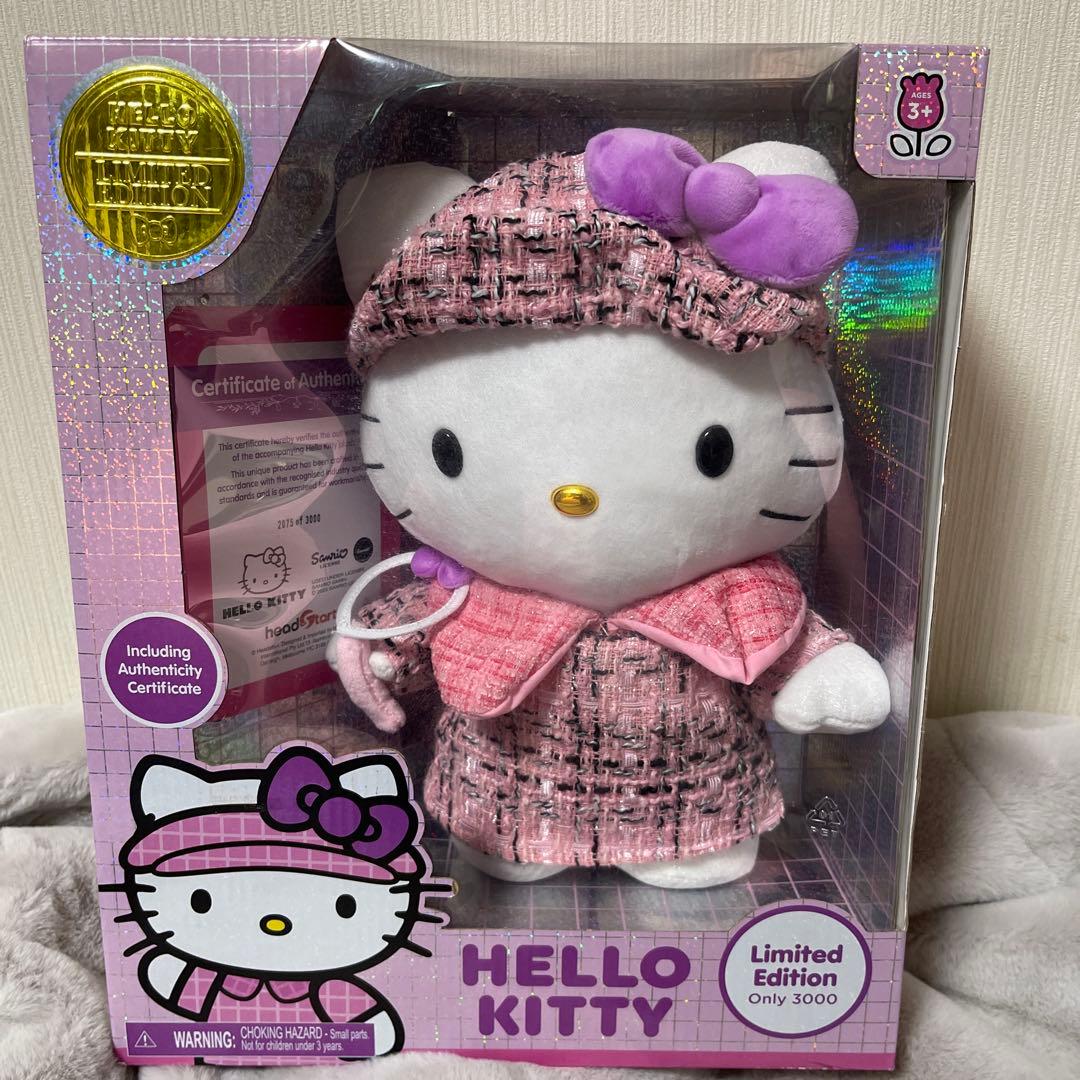 【希少・レア‼︎】ハローキティ/リミテッドエディション/3000体限定/ぬいぐるみ