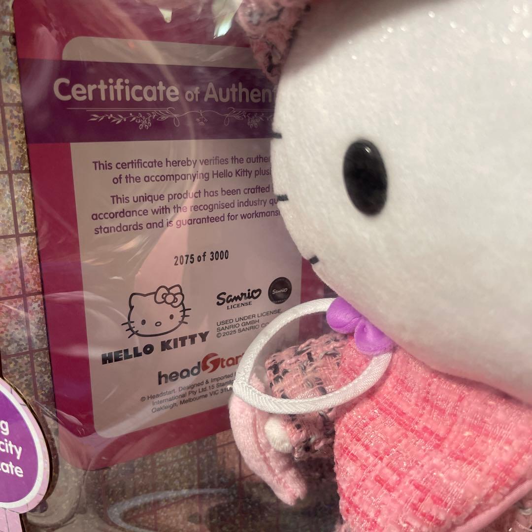 【希少・レア‼︎】ハローキティ/リミテッドエディション/3000体限定/ぬいぐるみ