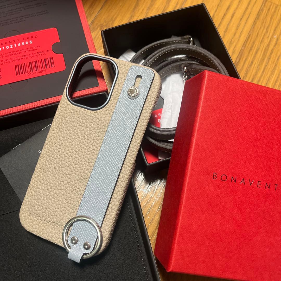BONAVENTURA iPhone16用ケース&ストラップほぼ新品