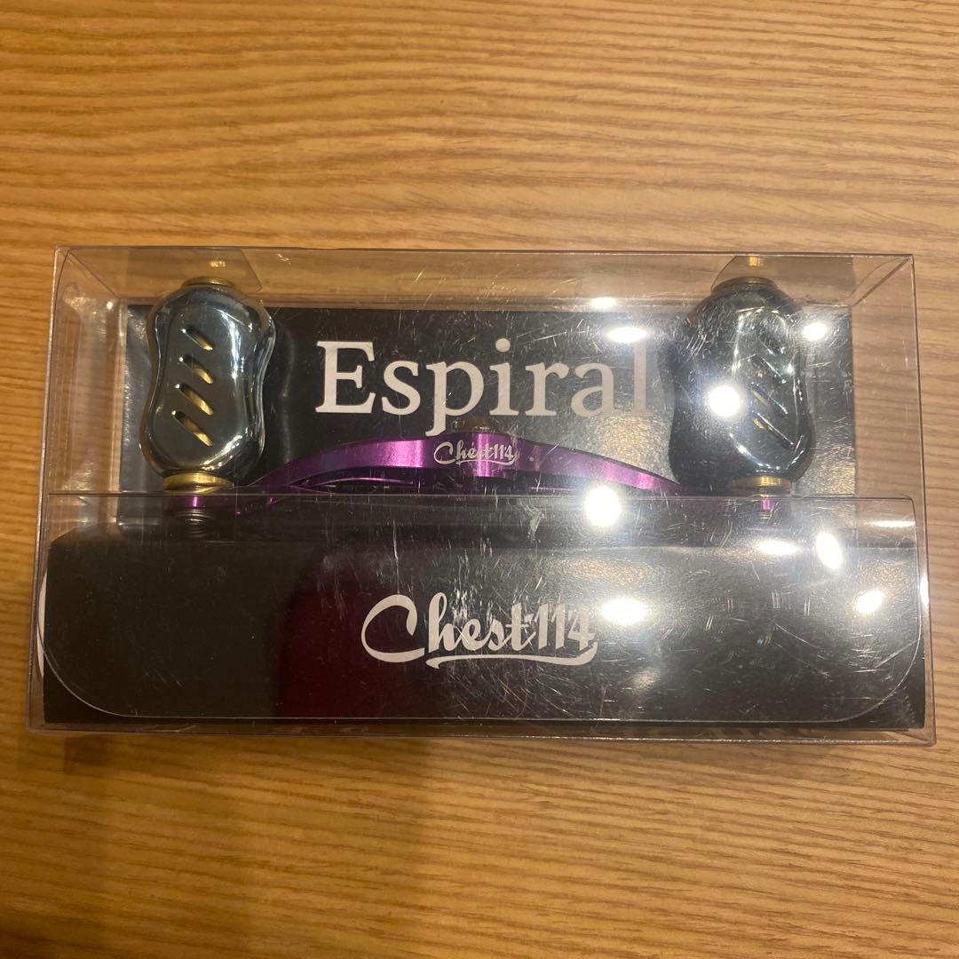 Chest114 Espiral 右巻き　チェスト114 ルアーセット