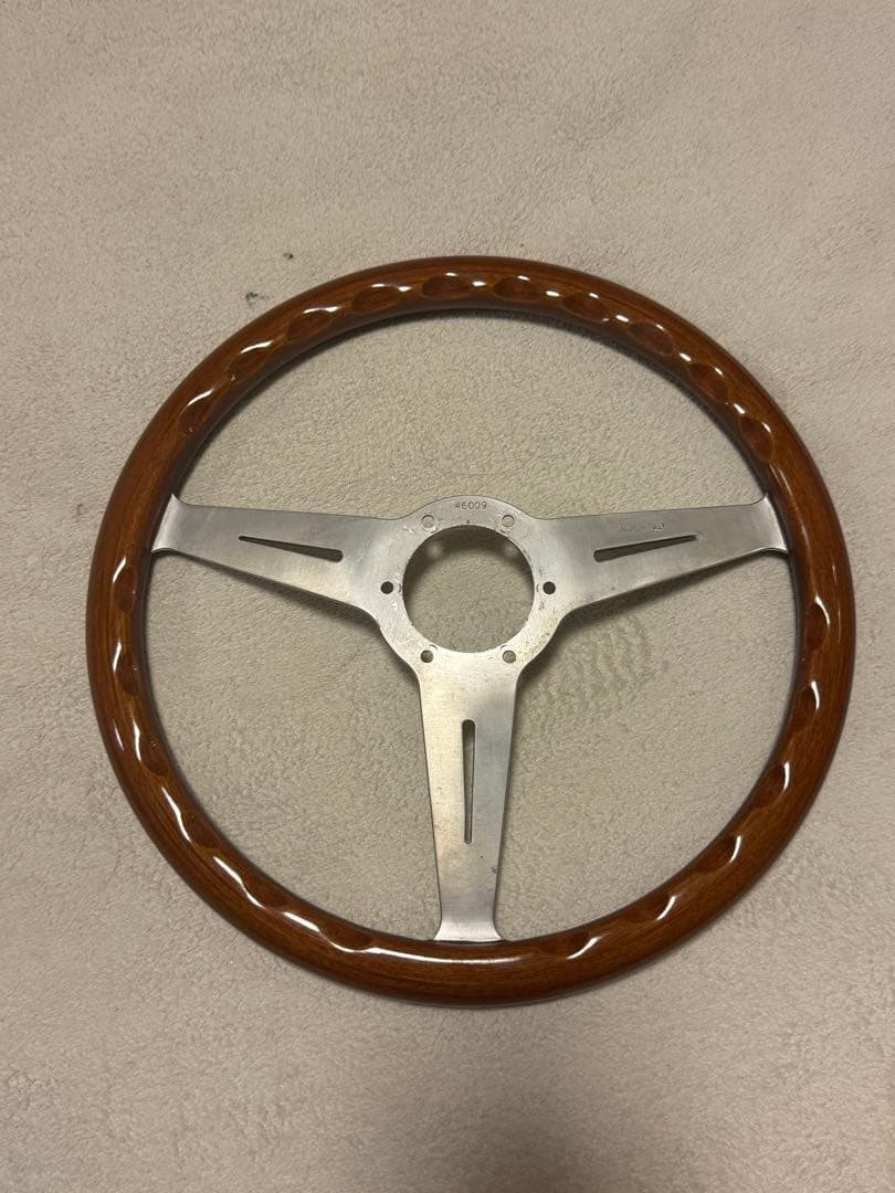 NARDIウッド アルミ ステアリングホイール　ナルディ
