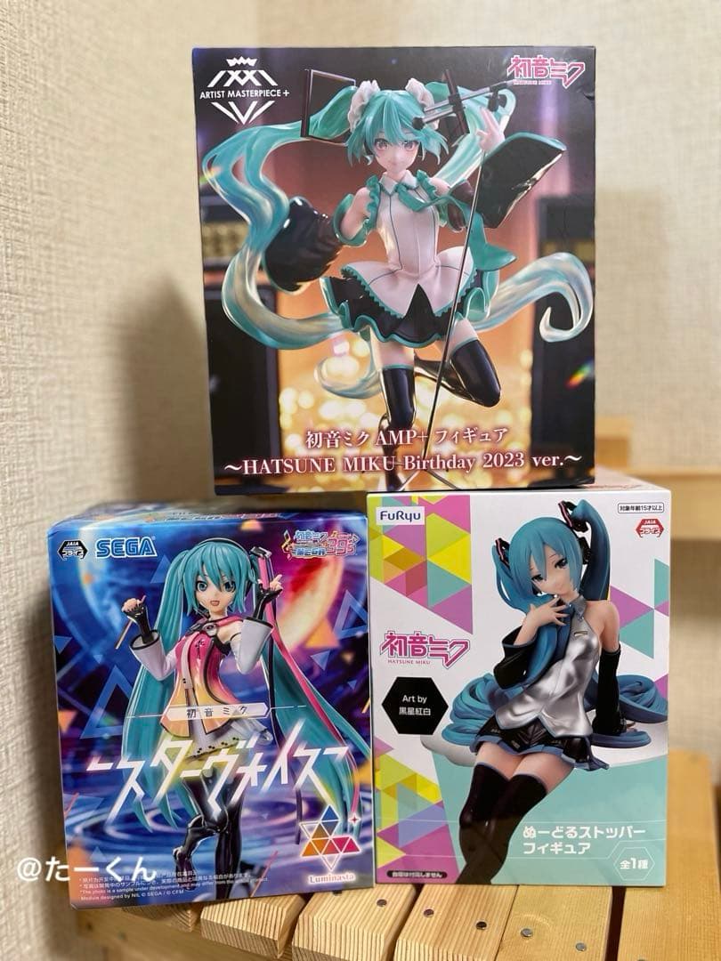 ︎ 初音ミク ぬーどるストッパーフィギュア