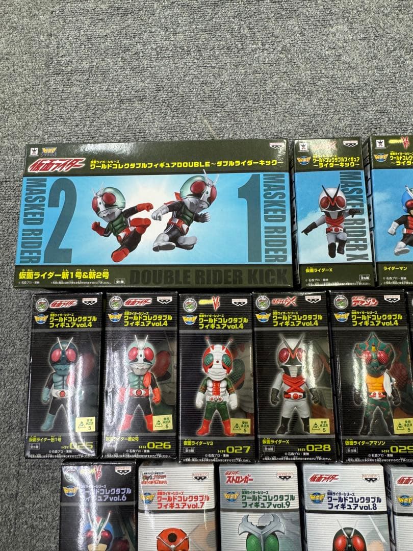 仮面ライダーワールドコレクタブルフィギュア　32点 昭和ライダーまとめ売り