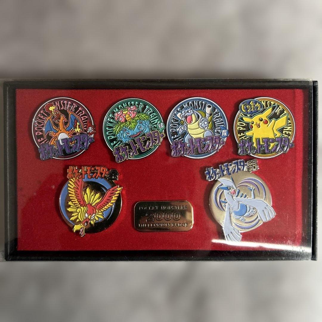 【希少】ポケットモンスター ミレニアムピンバッジセット　2000年　未開封