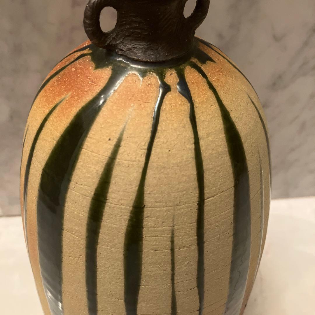 90 年代スリランカ作家Ajith さんが手掛けた雰囲気抜群の花瓶