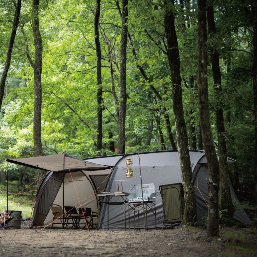 トンネルテント 2ルーム クイックキャンプ アルマジロ 大型　レア