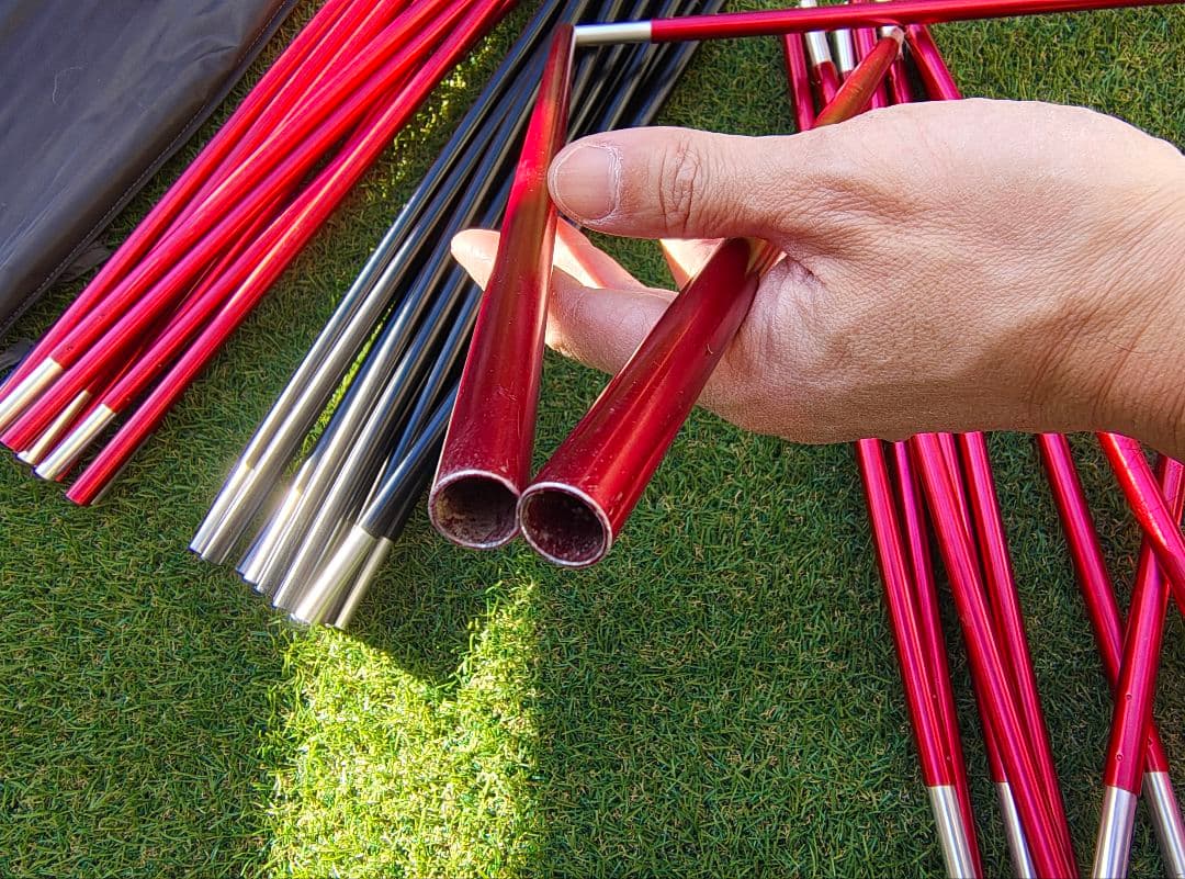 トンネルテント 2ルーム クイックキャンプ アルマジロ 大型　レア