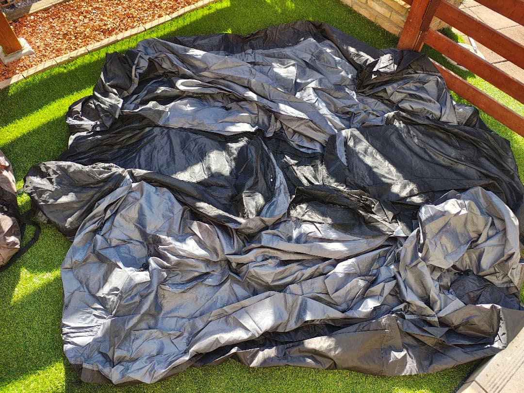 トンネルテント 2ルーム クイックキャンプ アルマジロ 大型　レア