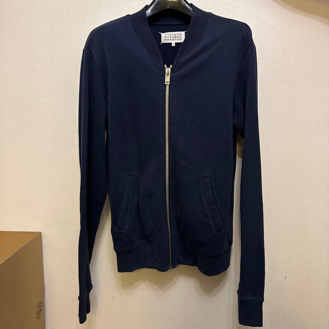 トップス MAISON MARGIELA 14 ELBOW PATCH ZIP SWEAT