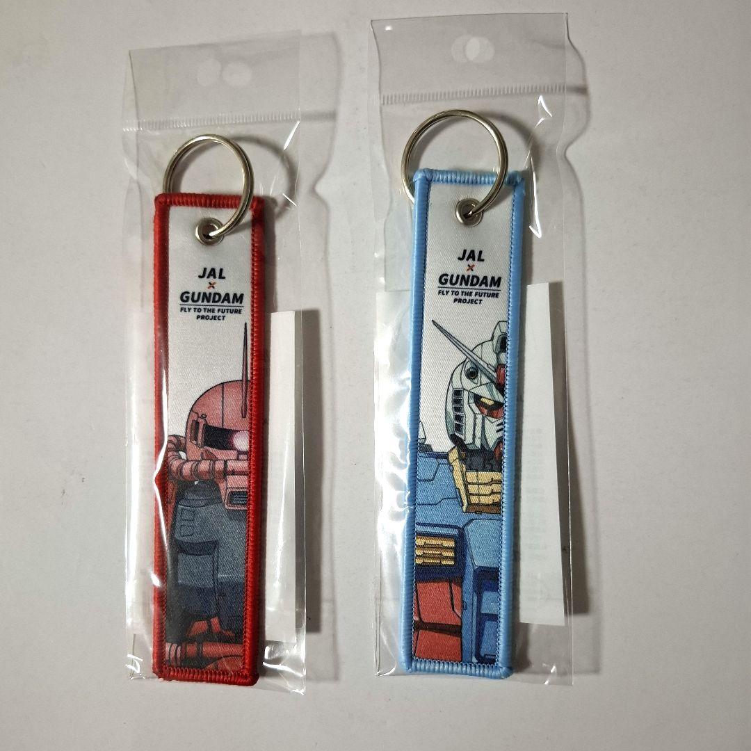 JAL × GUNDAM　フライトタグとステッカー 未開封新品