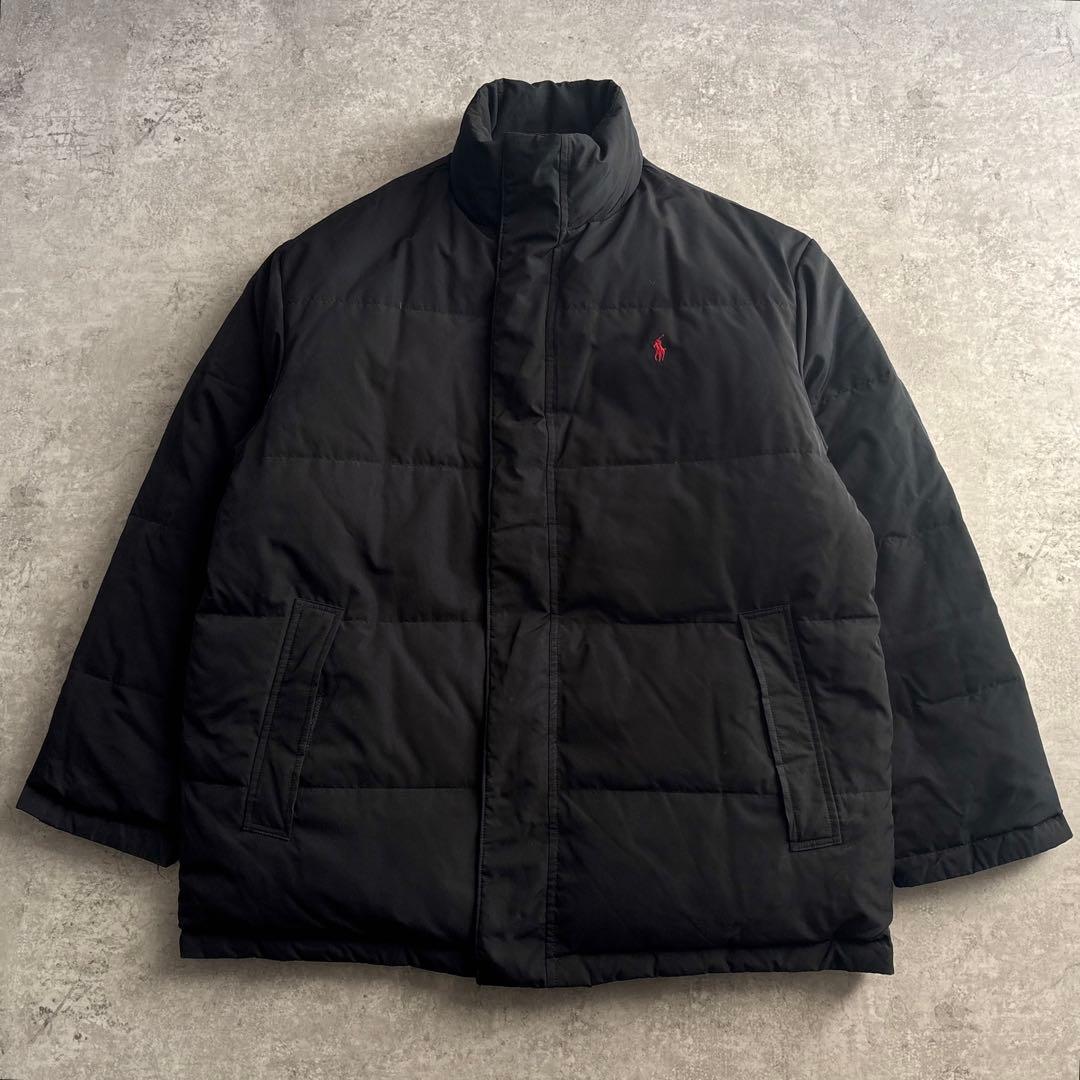 POLO RALPH LAUREN【LL】リバーシブル ダウンジャケット 黒