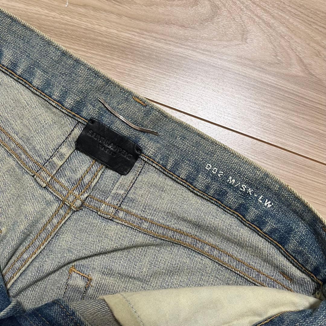 SAINT LAURENT 16AW デストロイクラッシュデニム エディ期 27