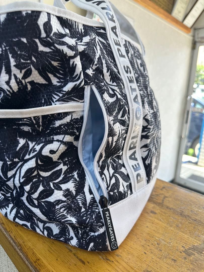 パーマンPEARLY GATES パームリーフ柄ロッカーバッグ