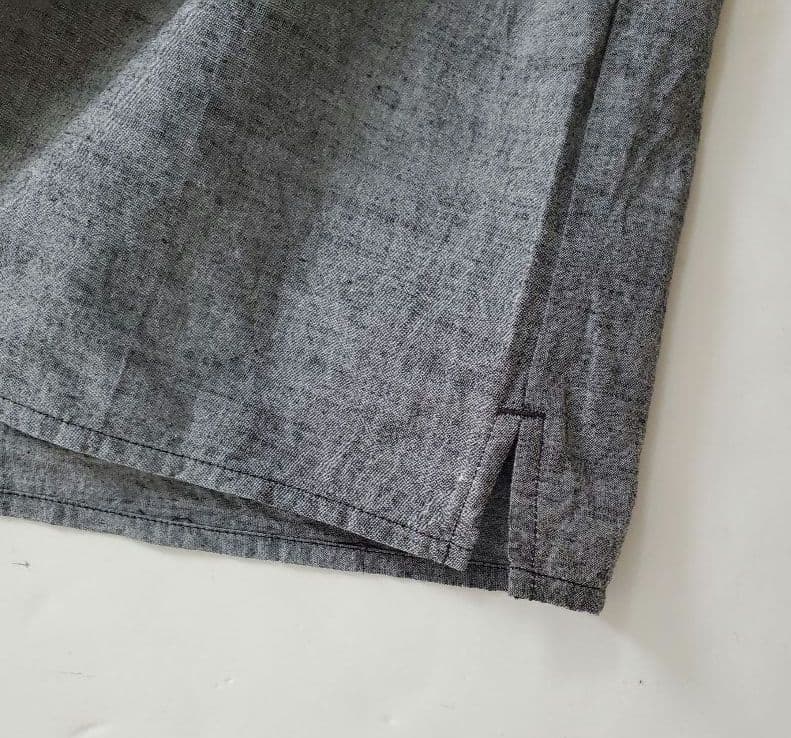 新品✨ナチュラルランドリー コードシャンブレー ランドスケープシャツ